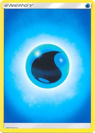 Water Energy (2017 Unnumbered) (166/149) [SM Base Set] - Common