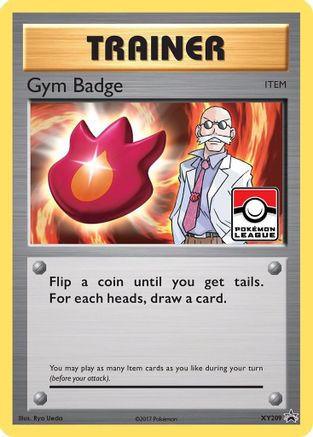 Gym Badge (Blaine) (XY209/211) [XY Promos] Holofoil - Promo