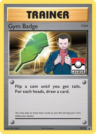 Gym Badge (Giovanni) (XY210/211) [XY Promos] Holofoil - Promo