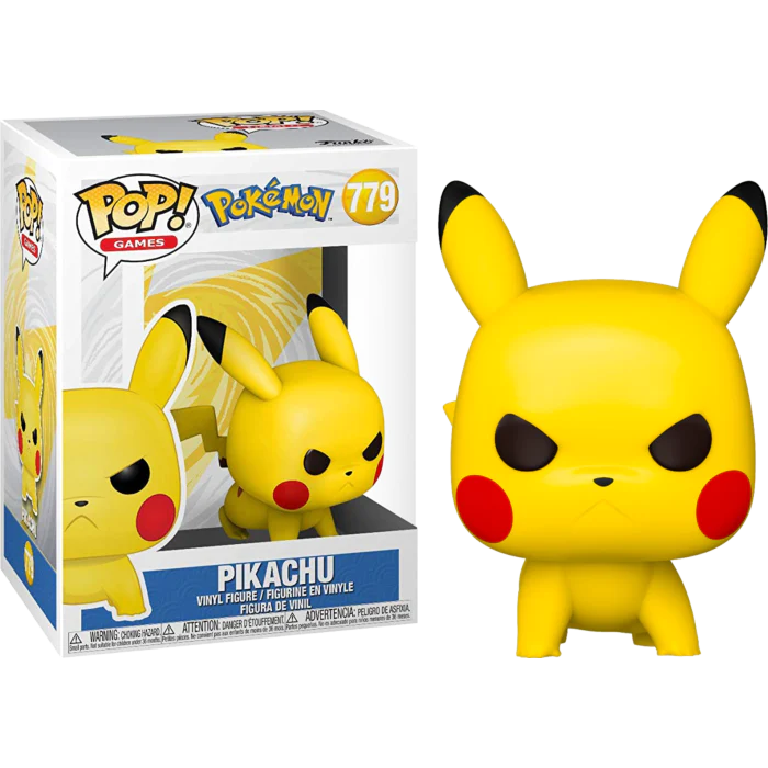 Pikachu (Angry) - Pokemon