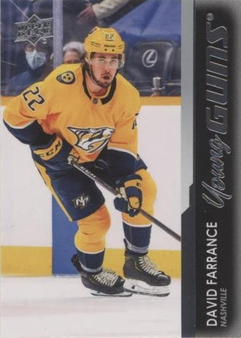 David Farrance Young Guns - Nashville Predators #468