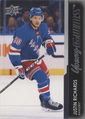 Justin Richards Young Guns - New York Rangers #480