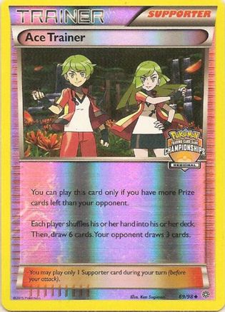 Ace Trainer (Regional Championships) (69/98) [League & Championship Cards] Reverse Holofoil - Promo