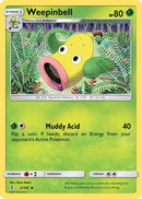 Weepinbell (002/145) [SM  Guardians Rising] Reverse Holofoil - Uncommon