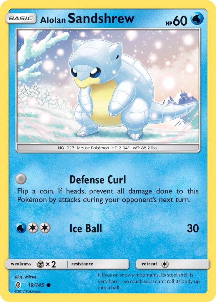 Alolan Sandshrew [SM02 - 19/145]