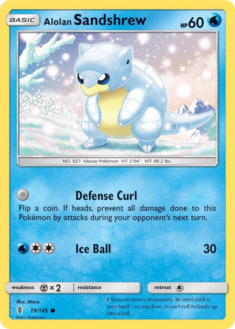 Alolan Sandshrew [SM02 - 19/145]