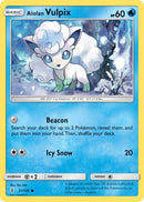 Alolan Vulpix (021/145) [SM  Guardians Rising] Reverse Holofoil - Common