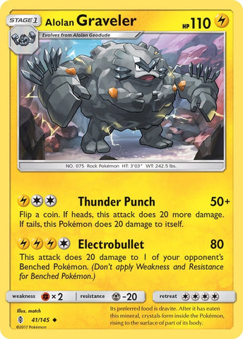 Alolan Graveler [SM02 - 41/145]