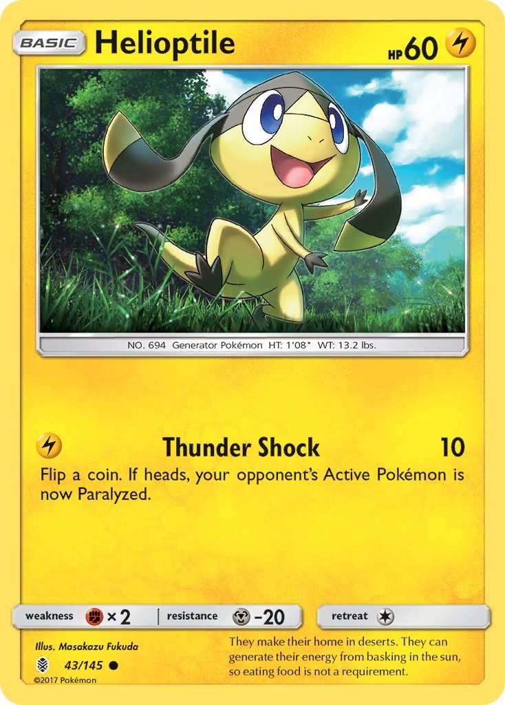 Helioptile [SM02 - 43/145]