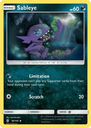 Sableye (080/145) [SM  Guardians Rising] Reverse Holofoil - Uncommon