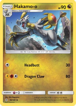 Hakamo-o (099/145) [SM  Guardians Rising] Reverse Holofoil - Uncommon