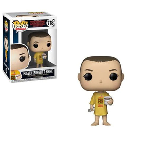 Eleven (Burger T-Shirt) #718 - Stranger Things