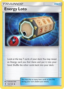 Energy Loto (122/145) [SM  Guardians Rising] Reverse Holofoil - Uncommon