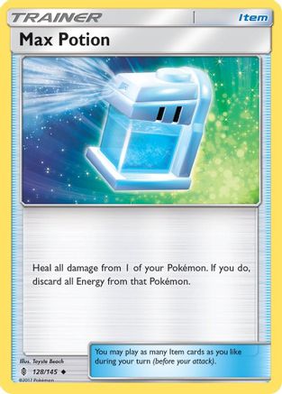 Max Potion (128/145) [SM  Guardians Rising] Reverse Holofoil - Uncommon