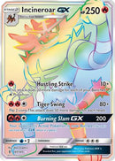 Incineroar GX (Secret) (147/145) [SM  Guardians Rising] Holofoil - Secret Rare