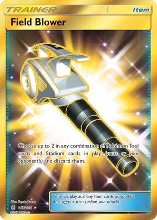 Field Blower (Secret) (163/145) [SM  Guardians Rising] Holofoil - Secret Rare