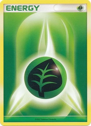 Grass Energy (2007 Unnumbered D/P Style Non-Holo) [League & Championship Cards] - Common