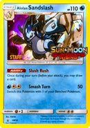 Alolan Sandslash - SM18 (Prerelease) [Staff] (SM18) [SM Promos] Holofoil - Promo