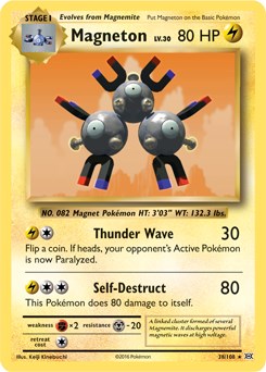Magneton - 38/108 (XY Evolutions) [PR - 038/108]
