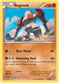 Regirock - 40/98 (XY Ancient Origins) [PR - 040/098]