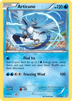 Articuno - 16/108 (XY Roaring Skies) [PR - 016/108]