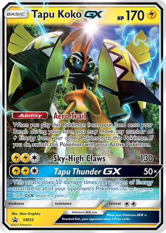 Tapu Koko GX - SM33 [SMP - SM33]