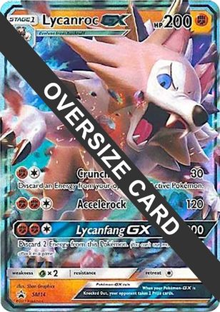 Lycanroc GX - SM14 (SM14) [Jumbo Cards] Holofoil - Promo