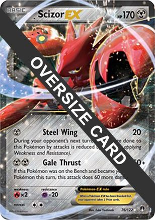Scizor EX (76/122) [Jumbo Cards] Holofoil - Promo