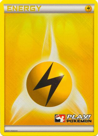 Lightning Energy (2011 Play! Pokemon) [League & Championship Cards] Holofoil - Promo