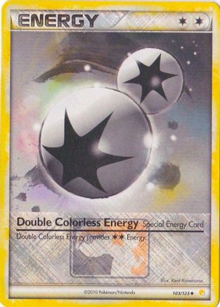 Double Colorless Energy (League Promo) (103/123) [League & Championship Cards] Reverse Holofoil - Promo