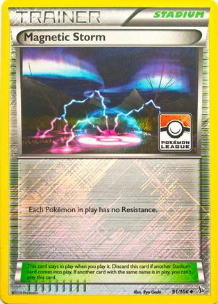 Magnetic Storm (Pokemon League) (091/106) [League & Championship Cards] Reverse Holofoil - Promo