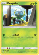 Dewpider (014/147) [SM  Burning Shadows] Reverse Holofoil - Common