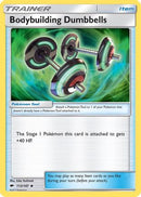 Bodybuilding Dumbbells (113/147) [SM  Burning Shadows] Reverse Holofoil - Uncommon