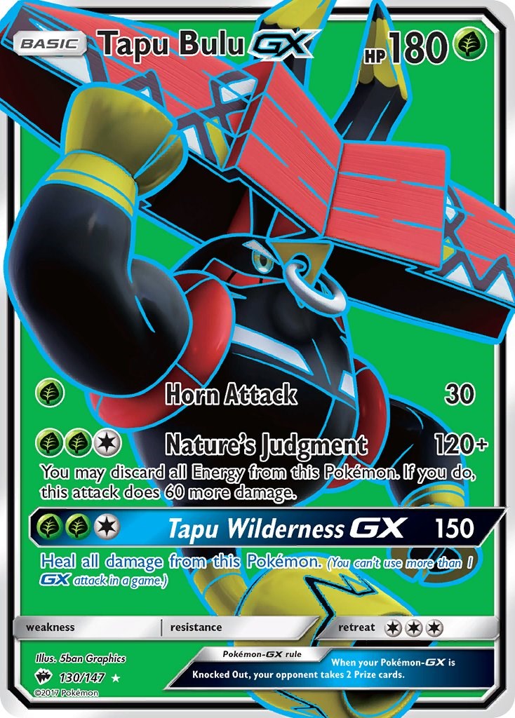 Tapu Bulu GX (Full Art) [SM03 - 130/147]