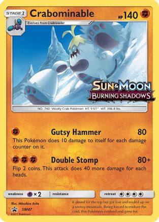 Crabominable - SM47 (Prerelease) (SM47/248) [SM Promos] Holofoil - Promo