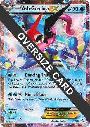 Ash-Greninja EX - XY133 (XY Black Star Promos) (XY133) [Jumbo Cards] Holofoil - Promo