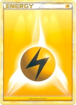 Lightning Energy (2010 Unnumbered HGSS Style Non-Holo) [League & Championship Cards] - Promo