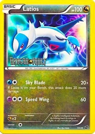 Latios (Dragon Vault) (10/20) [Blister Exclusives] Holofoil - Promo