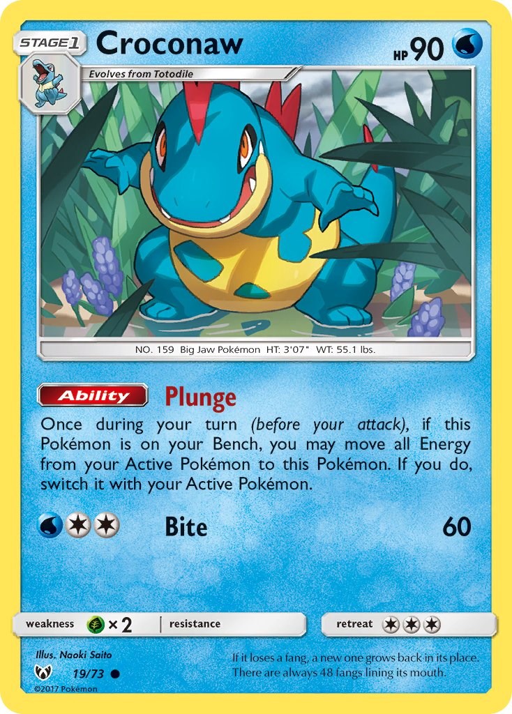 Croconaw [SHL - 19/73]
