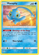 Manaphy (025/73) [Shining Legends] Reverse Holofoil - Holo Rare