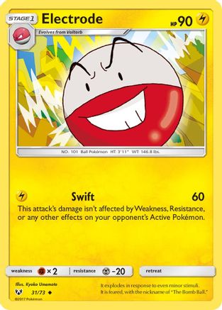 Electrode (031/73) [Shining Legends] - Uncommon