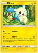 Minun (034/73) [Shining Legends] Reverse Holofoil - Common