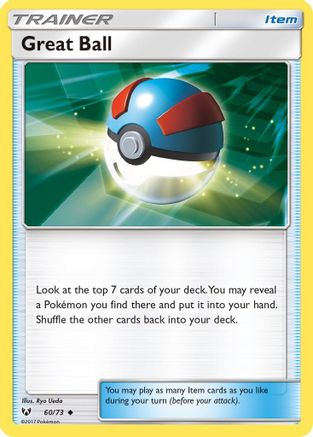 Great Ball (060/73) [Shining Legends] Reverse Holofoil - Uncommon