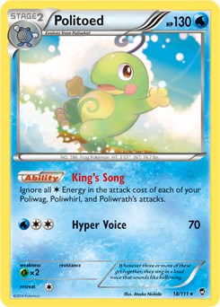 Politoed - 18/111 (Cosmos Holo) [MCAP - 018/111]