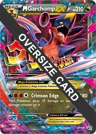 M Garchomp EX - XY168 (XY168) [Jumbo Cards] Holofoil - Promo