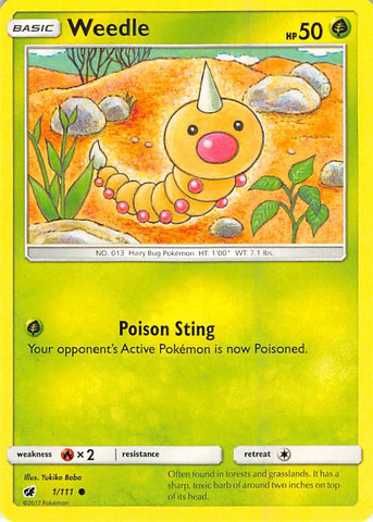 Weedle [SM04 - 1/111]
