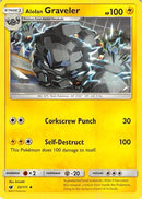 Alolan Graveler (33/111) [SM  Crimson Invasion] Reverse Holofoil - Uncommon