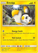 Emolga (035/111) [SM  Crimson Invasion] Reverse Holofoil - Uncommon