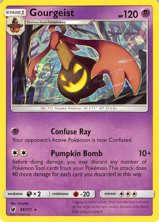 Gourgeist (45/111) [SM  Crimson Invasion] - Rare