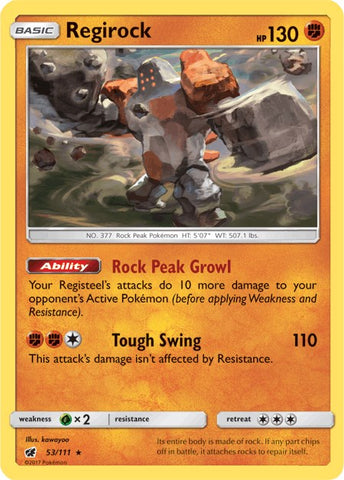 Regirock [SM04 - 53/111]